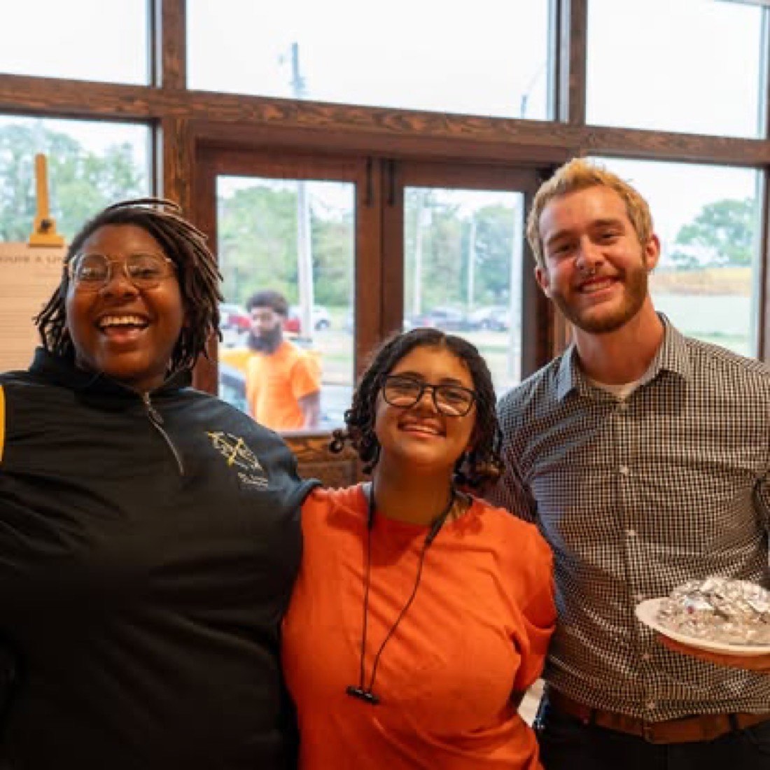 Members together at a chapter gathering